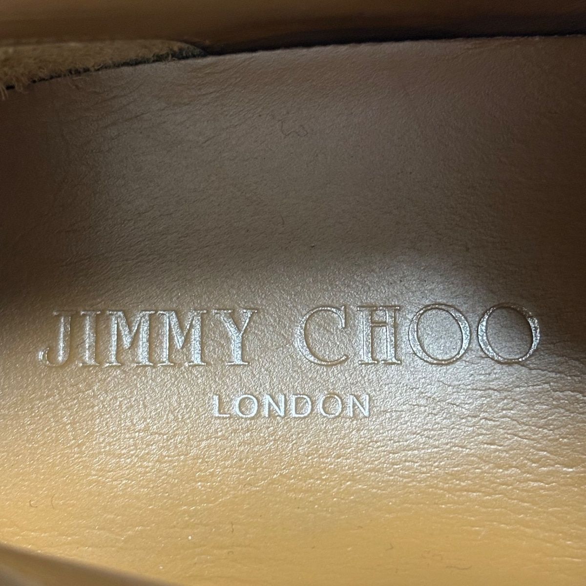 JIMMY CHOO(ジミーチュウ) スニーカー 38 1/2 レディース - 白 ...