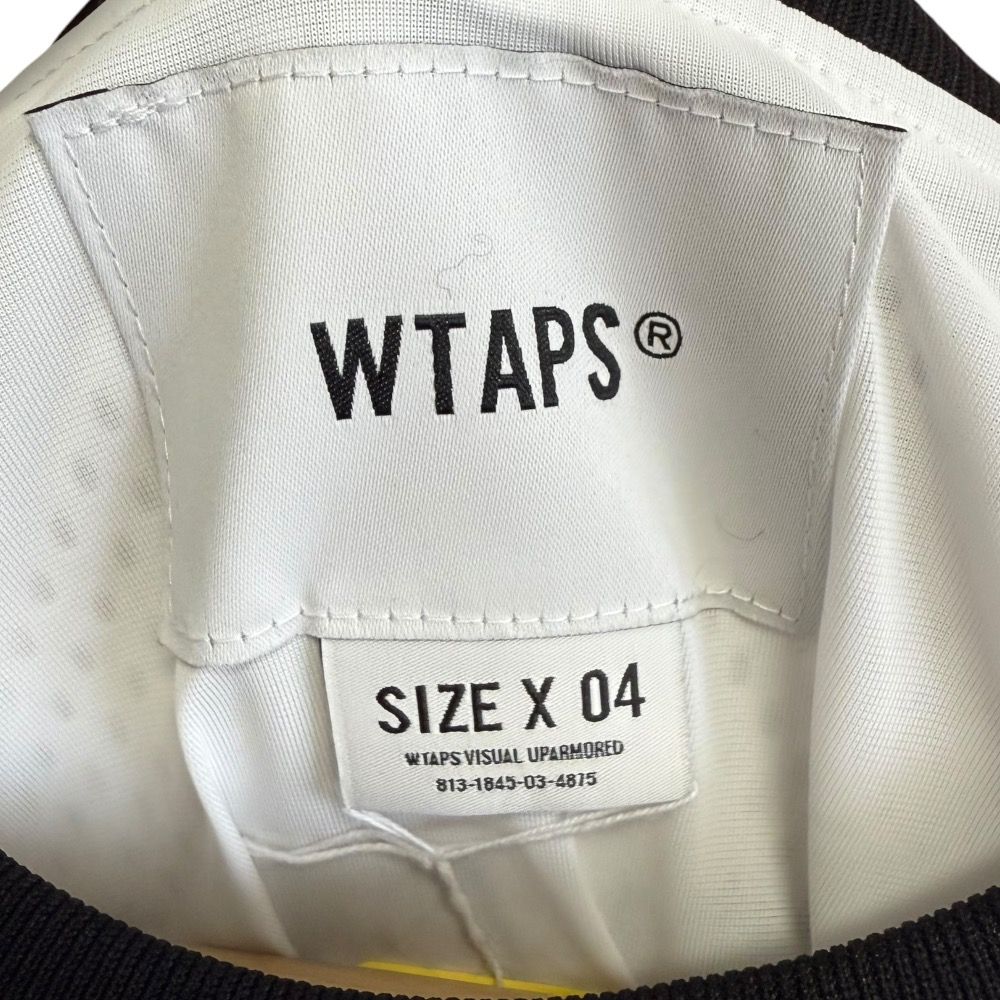美品 22AW WTAPS ダブルタップス NETMINDER LS POLY.LLW ロゴ ワッペン