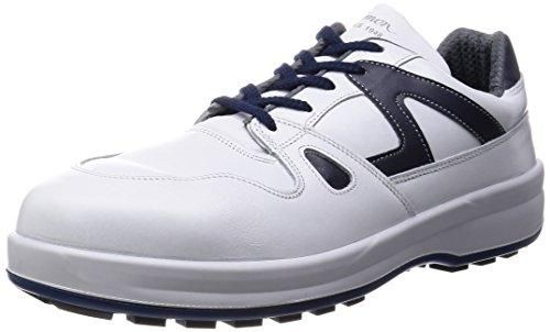 新品・2営業日で発送】シモン 安全靴 （短靴） 8611 白／ブルー