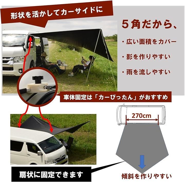 ５角形 グランドシート