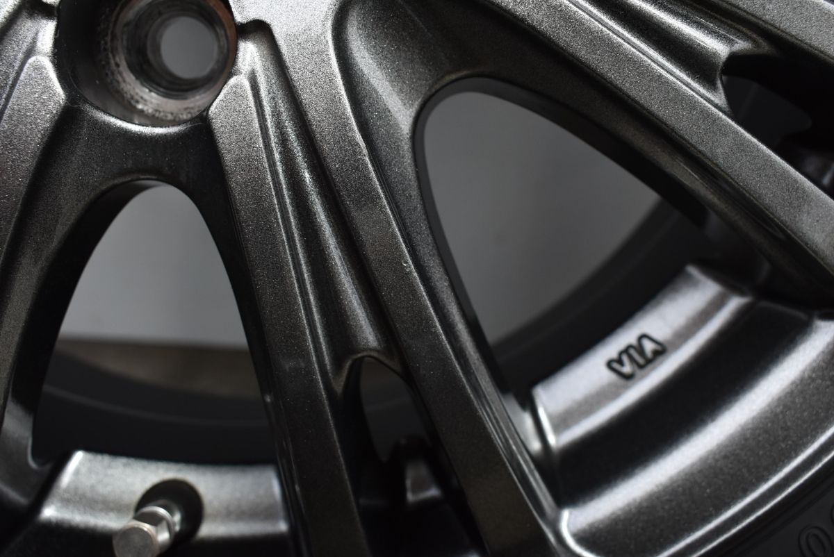 美品】ABATIS 14in 5J +39 PCD100 ヨコハマ アイスガード6 iG60 165