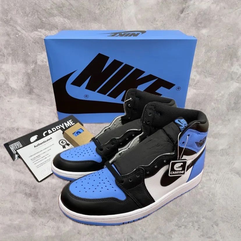 77.【未使用品】NIKE AIR JORDAN1 RETRO HIGH OG “University Blue/UNC Toe” 27cm