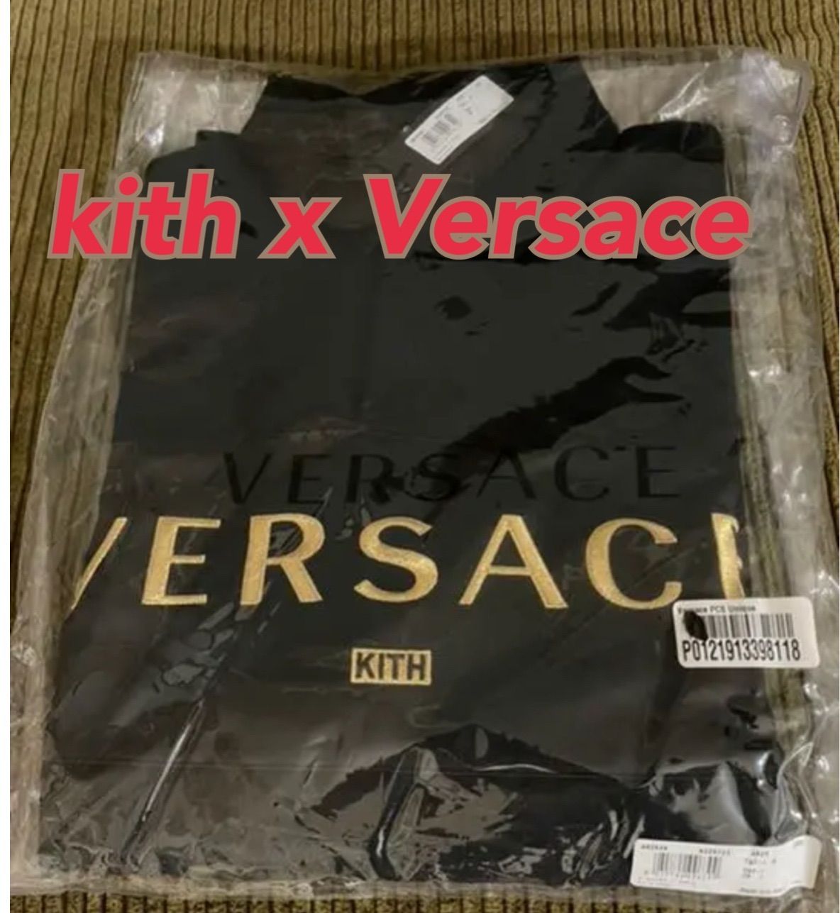 KITH x Versace Rugby shirt ヴェルサーチコラボ - メルカリ