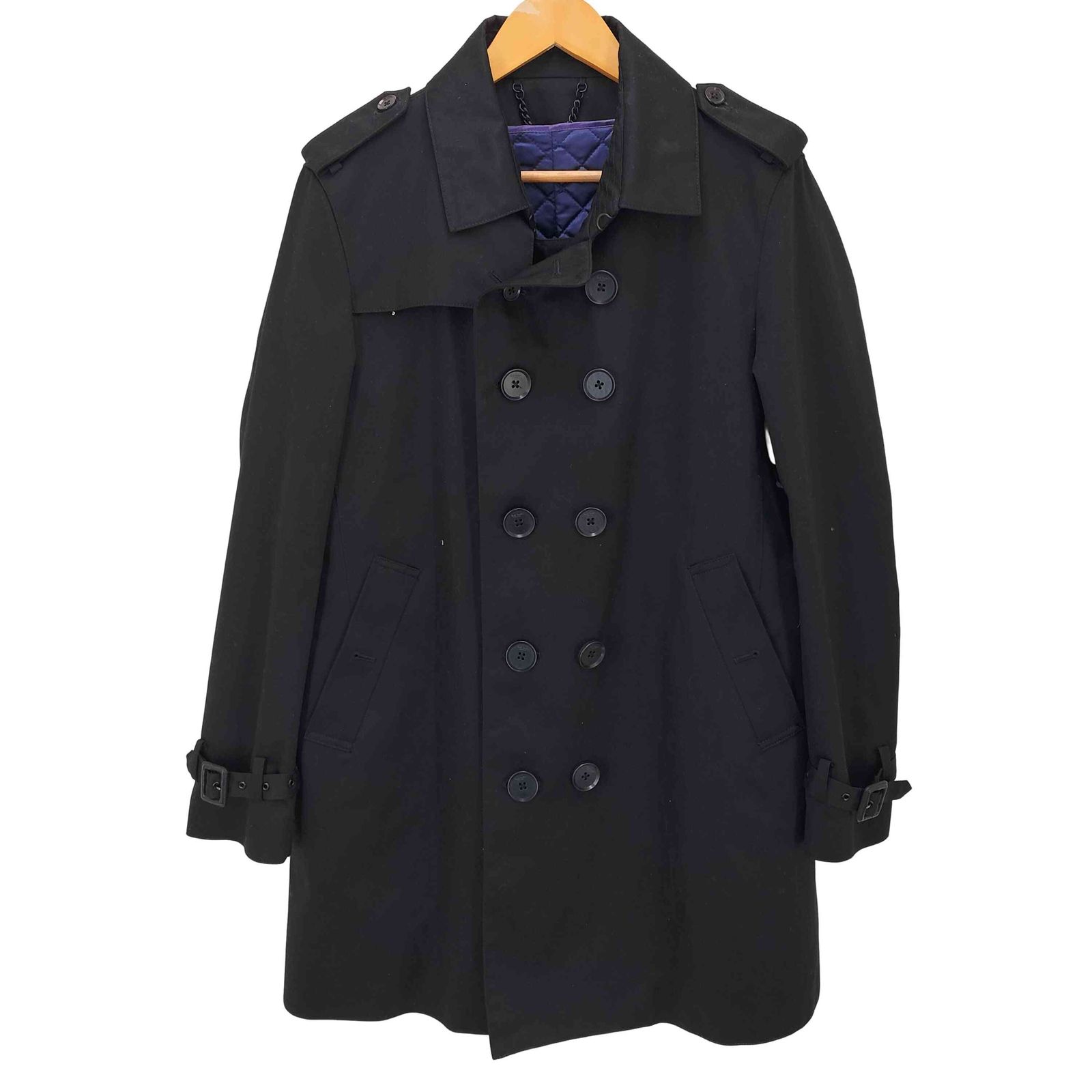 ポールスミスロンドン Paul Smith LONDON キルティングライナー付きトレンチコート メンズ  L