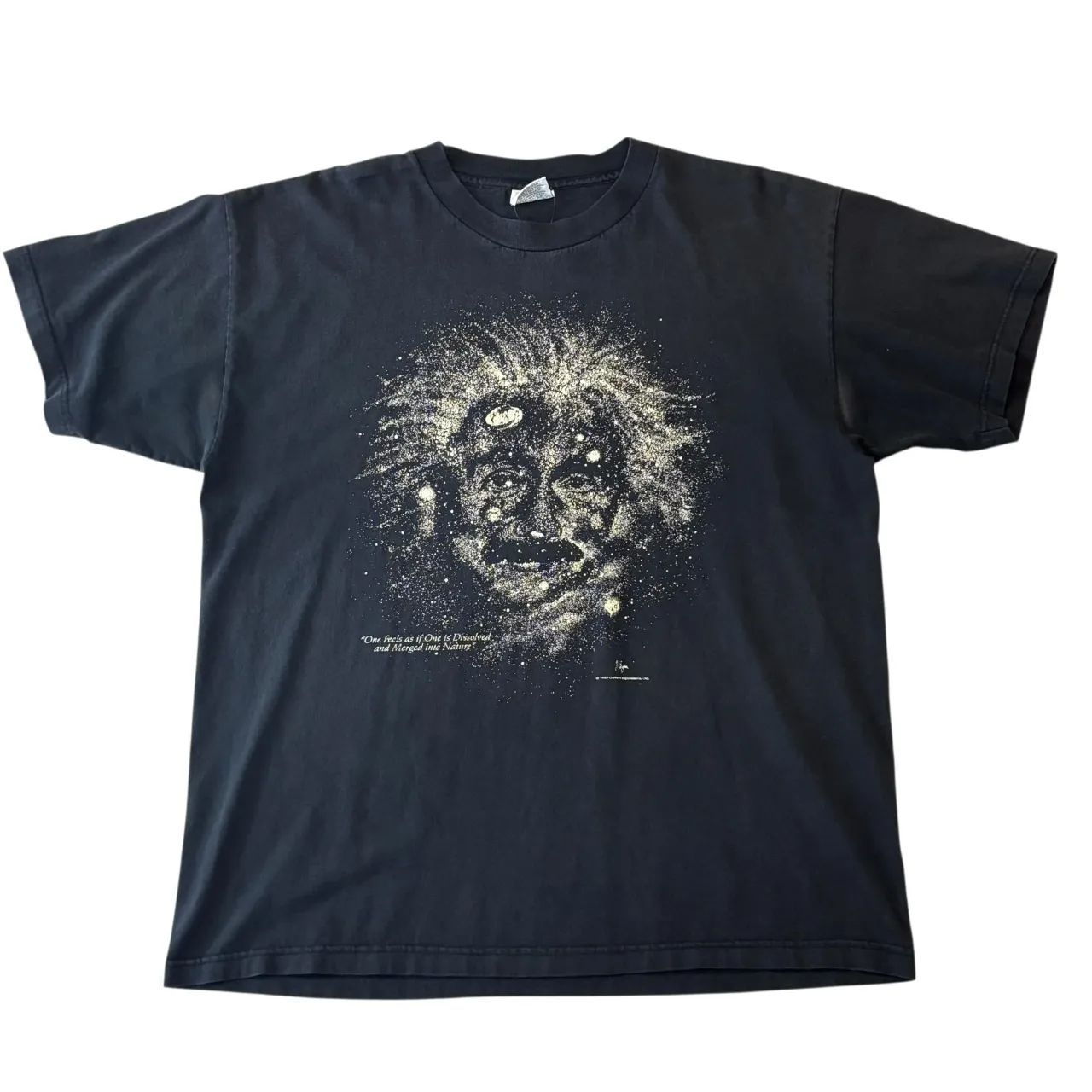 USA製 90s EINSTEIN S/S TEE アインシュタイン Tシャツ XL 黒 Cotton