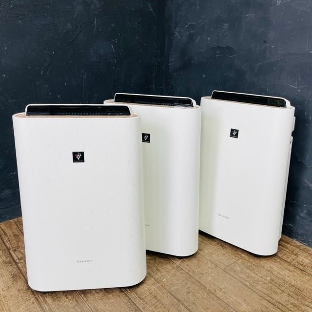 シャープ 加湿空気清浄機 3台セット SHARP KC-G40-W 2020年製 プラズマクラスター 301594