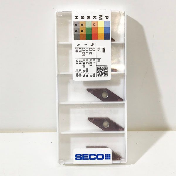 SECO 旋盤チップ 2ヶ 【絶品】 - その他