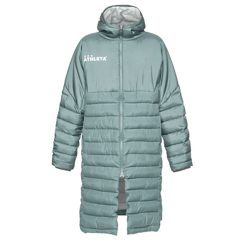 アスレタ ATHLETA ベンチコート25F フットサル サッカー ウェア ベンチコート ロングコート 防寒 25AW 04167N NAVY 90