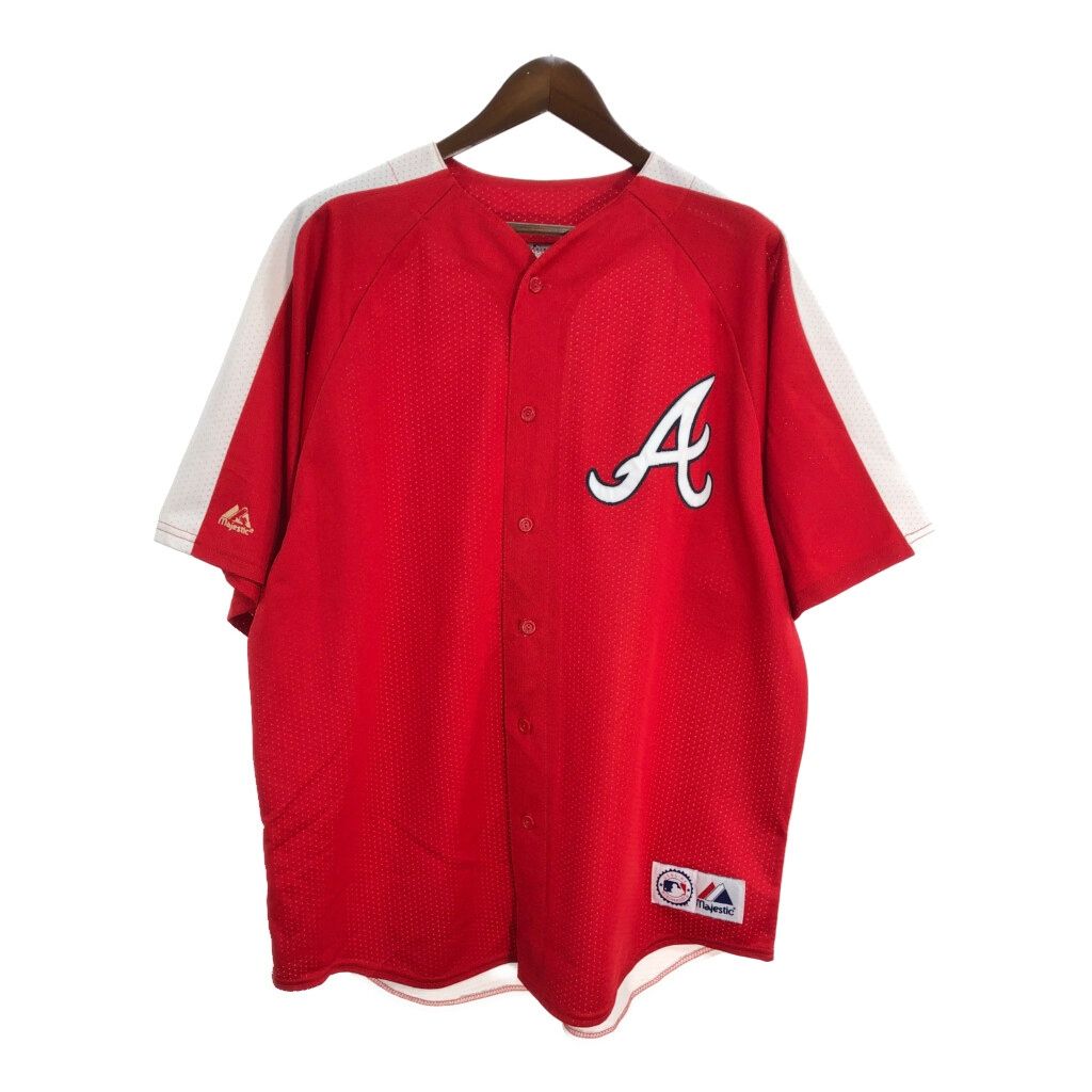 00年代 USA製 Majestic マジェスティック MLB アトランタ