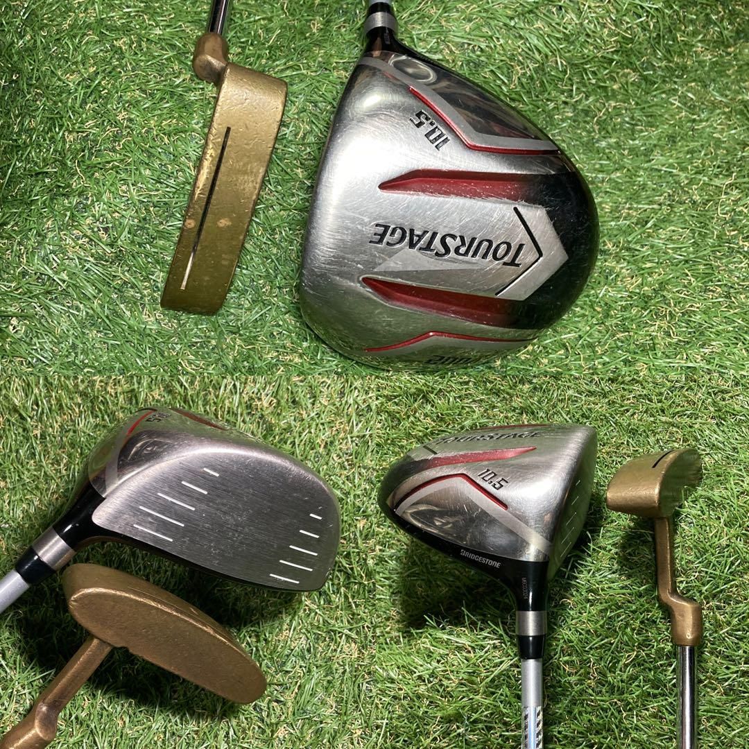 ブリヂストン ツアーステージ V002 メンズゴルフクラブ10本セット 男性