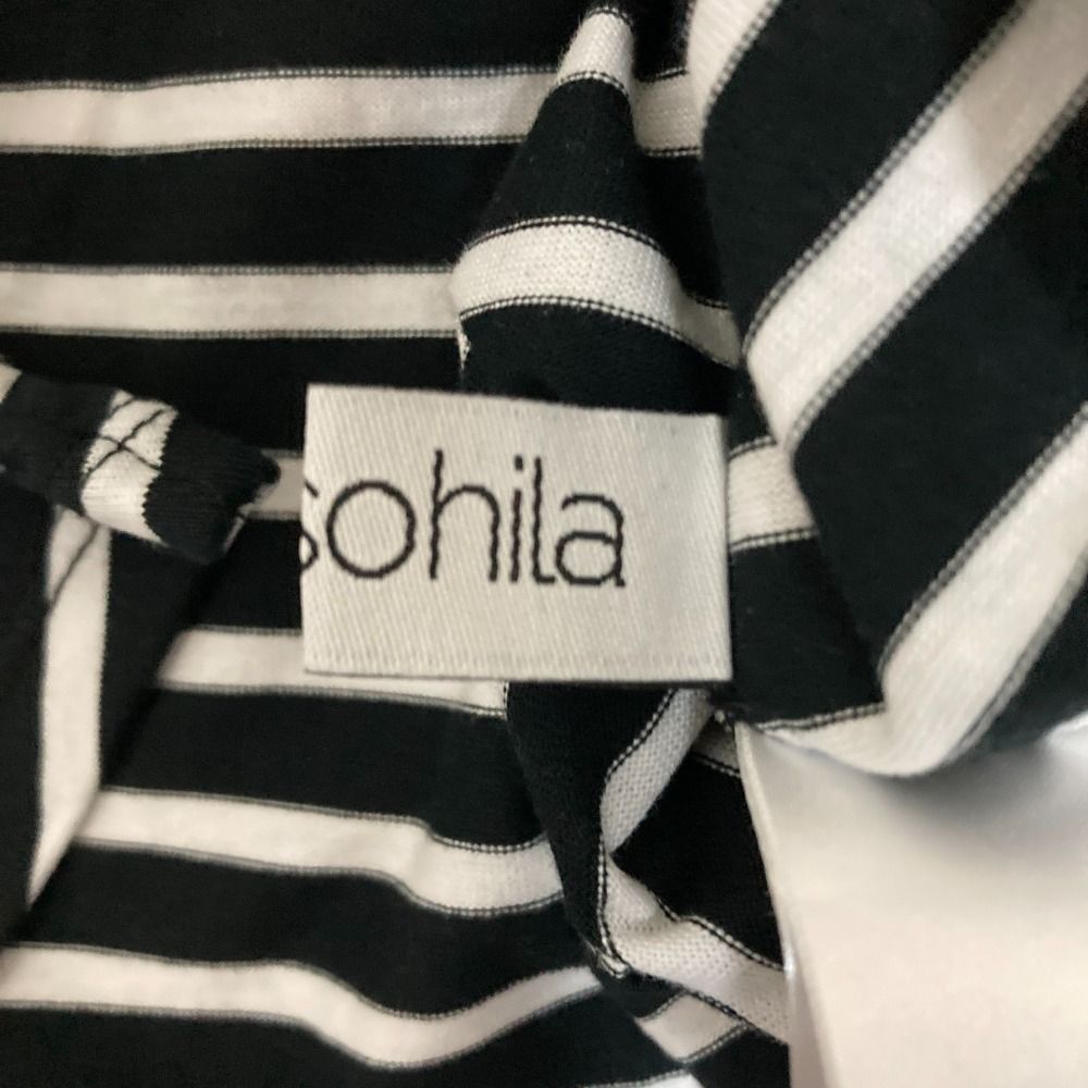 美品 Gypsohila ジプソフィア Oyster Tops ボーダー柄 ショート
