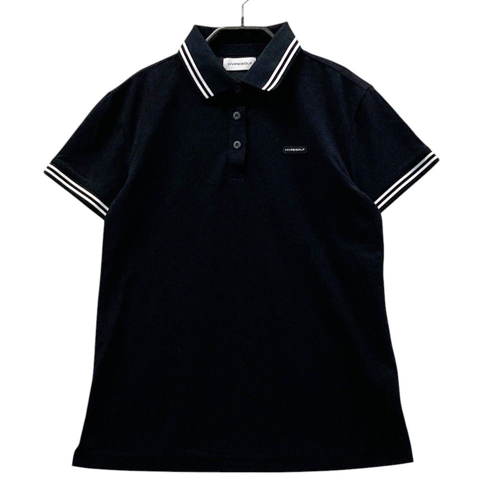 HYPE golf ポロシャツ サイズ：L HYPEGOLF ハイプゴルフ 半袖ポロシャツ ブラック系