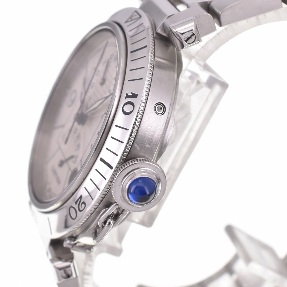  カルティエ CARTIER パシャ GMT パワーリザーブ デイト 自動巻き メンズ I 142661 その他 時計
