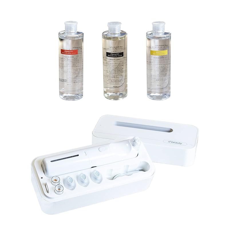 sf.beauty Hydro Cleansing スターターキット 毛穴洗浄機本体＋毛穴洗浄液3点セット