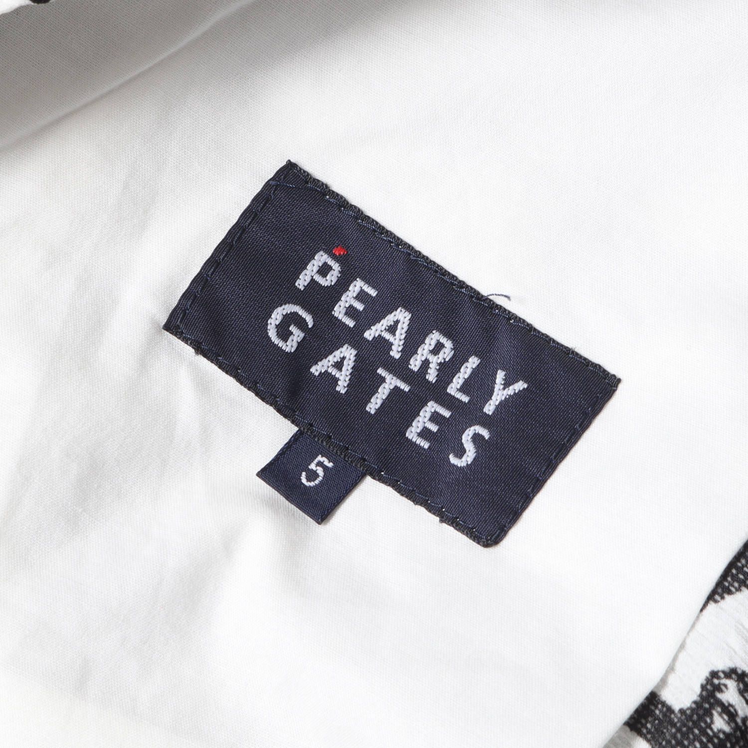 PEARLY GATES パーリー ゲイツ パンツ サイズ:5 ハーフ 総柄 プリント 