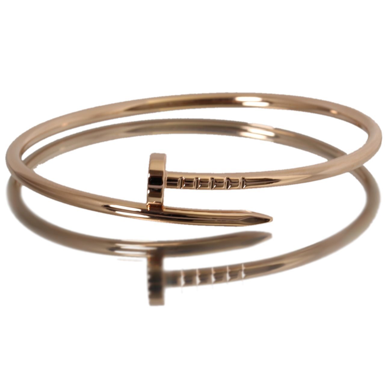 カルティエ Cartier ジュストアンクル ブレスレット SM サイズ750 PG 表記14 10336