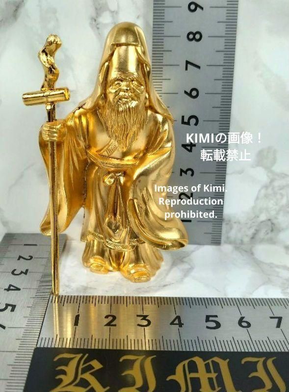 RISIS 金メッキ 置物 三体の神像 RISIS 金メッキ 置物 三体の神像