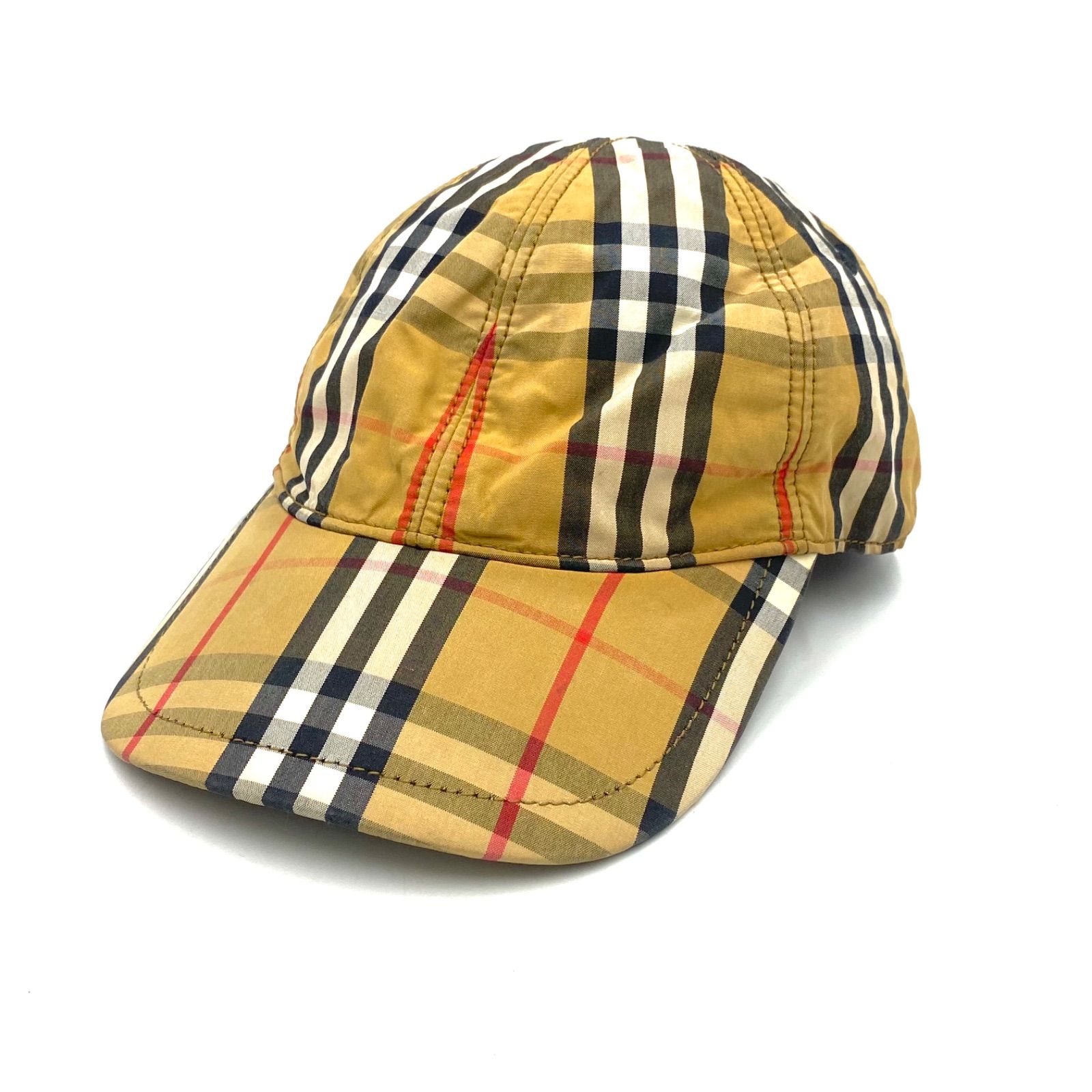 BURBERRY バーバリー ノバチェック 帽子 キャップ ベースボールキャップ 野球帽 Mサイズ