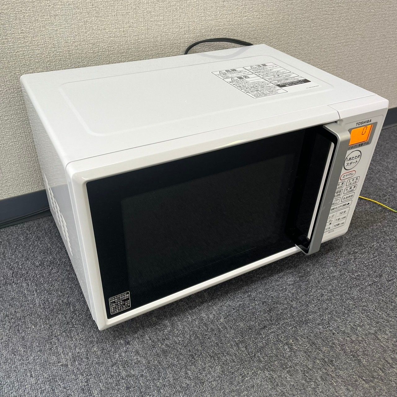 TOSHIBA 東芝 電子レンジ オーブンレンジ 16L ER-T16(W) 2021年製 TOSHIBA 東芝 電子レンジ オーブンレンジ 16L ER-T16(W) 2021年製
