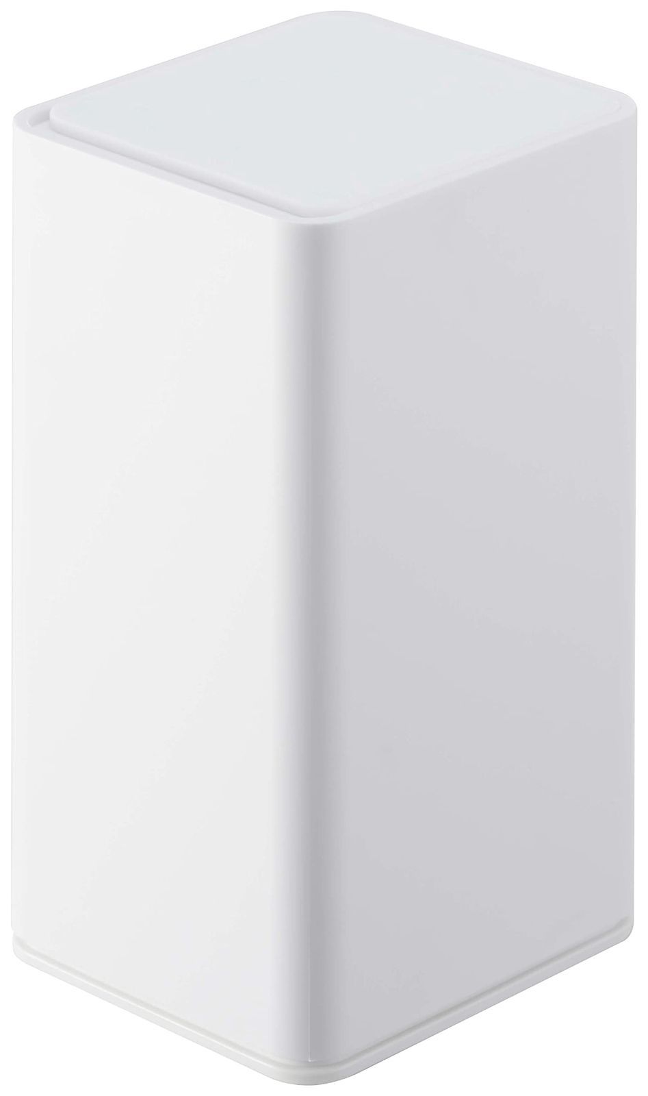 【在庫処分】山崎実業(Yamazaki) ロール型 ウェットティッシュケース ホワイト 約W8×D9×H17cm タワー tower 密閉 保湿 シリコンキャップ 6502