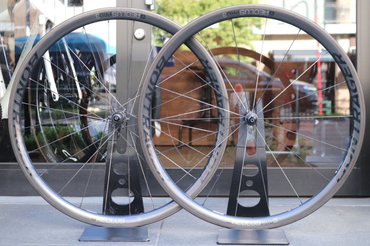 ボントレガー BONTRAGER アイオロス プロ AEOLUS PRO 3 カーボン チューブレス ホイールセット シマノ12|11S 19C 東京南麻布店
