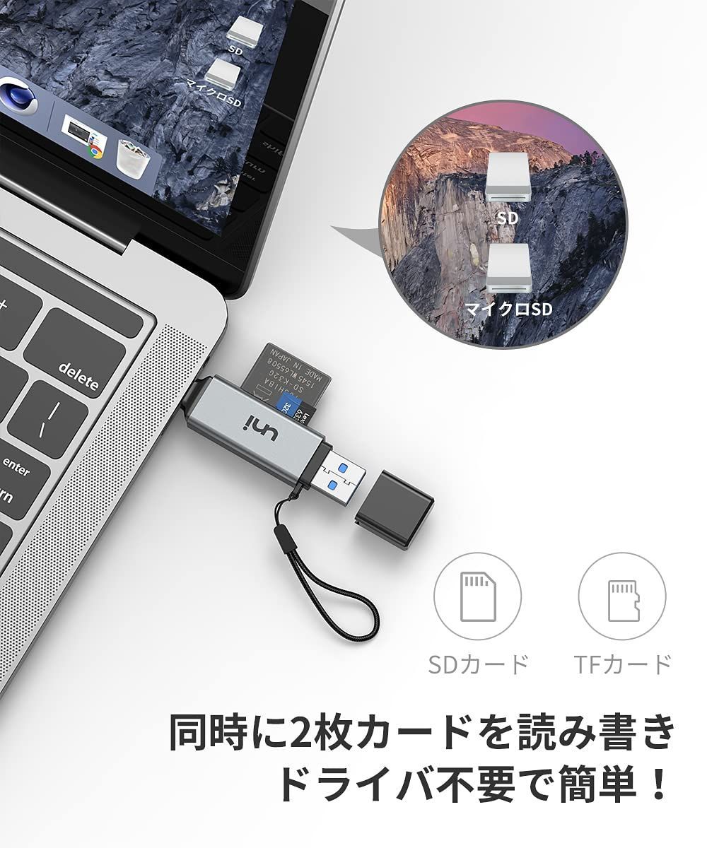 ProGrade Digital USB 4.0 シングルスロットカードリーダー