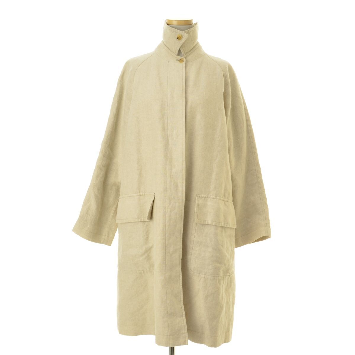 MARGARETHOWELL】578-6112004 リネンステンカラーコート ステンカラー
