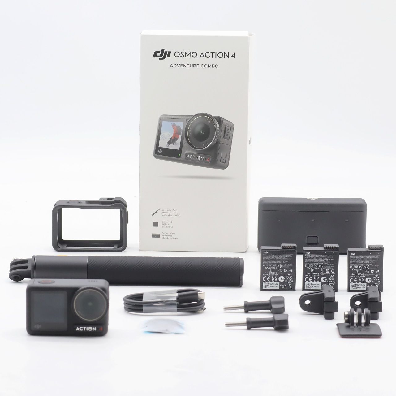 DJI アドベンチャーコンボ アクションカメラ OSMO ACTION4