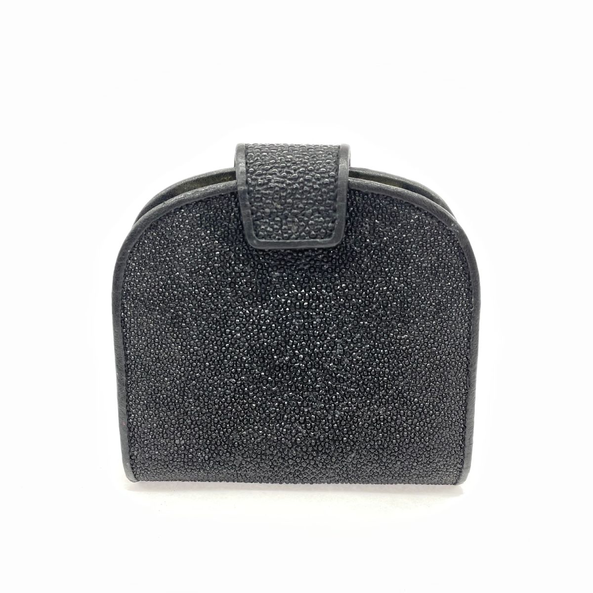 良好 Stingray スティングレイ 財布 ブラック 二つ折り がま口コイン