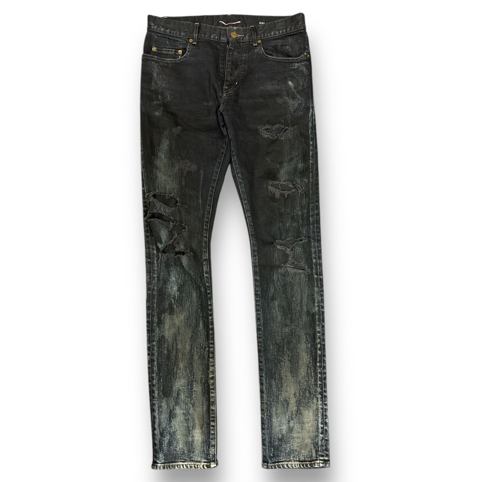 国内正規 SAINT LAURENT PARIS 14AW エディ期 デストロイ