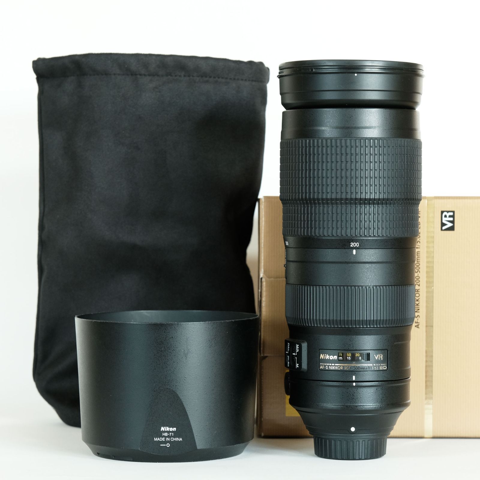 良品] Nikon AF-S NIKKOR 200-500mm f/5.6E ED VR / ニコンFマウント / フルサイズ - メルカリ