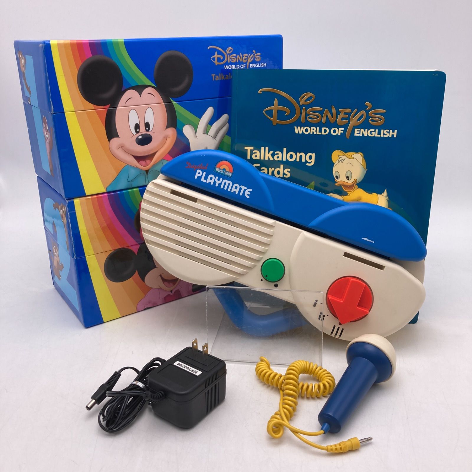 2008年購入 トークアロングセット 両面デジタル ディズニー英語システム DWE Disney ワールドファミリー 中古 403304 - メルカリ