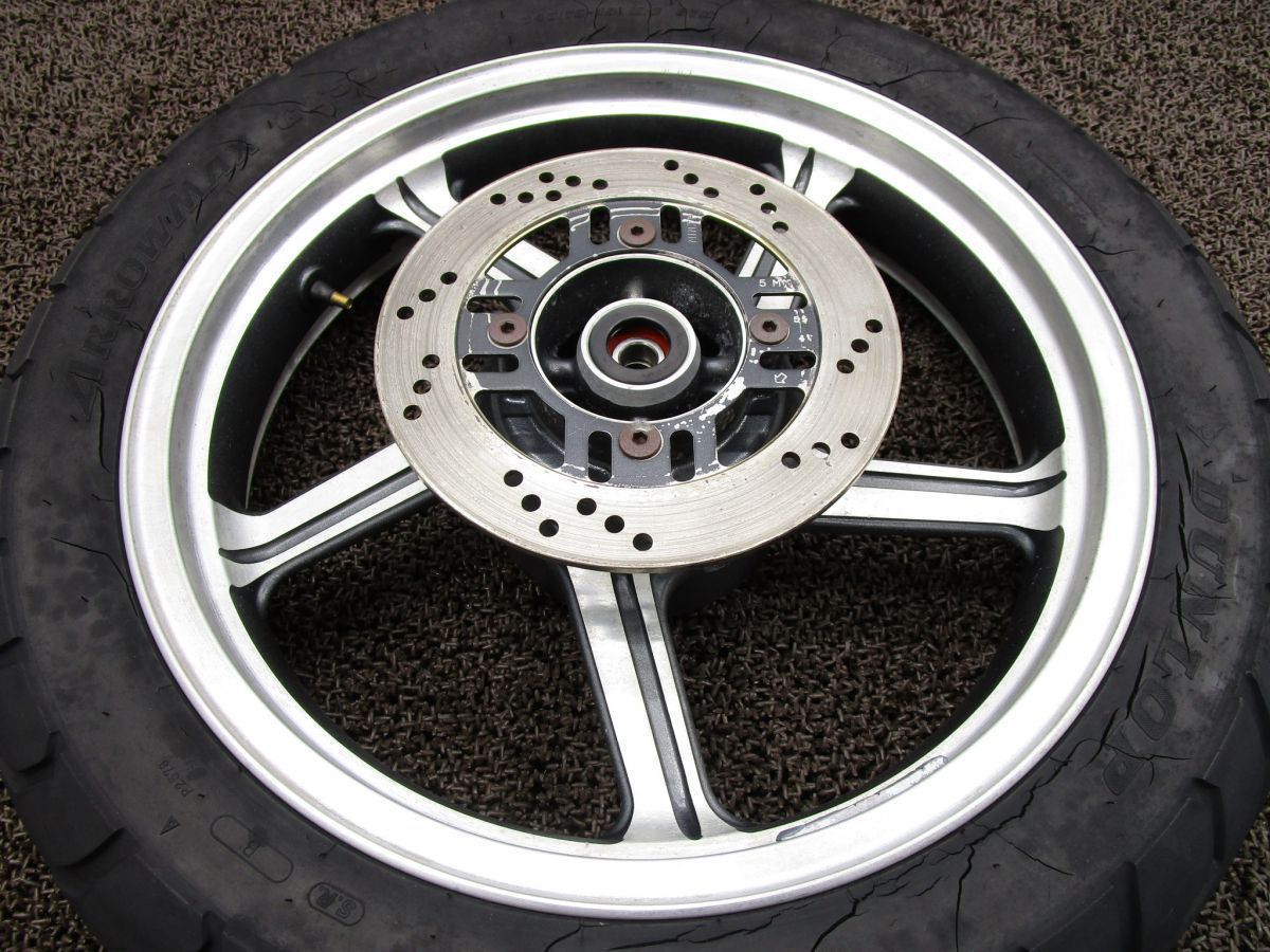 ゼファー400 リアホイール ディスク □A3603！ZR400C カワサキ