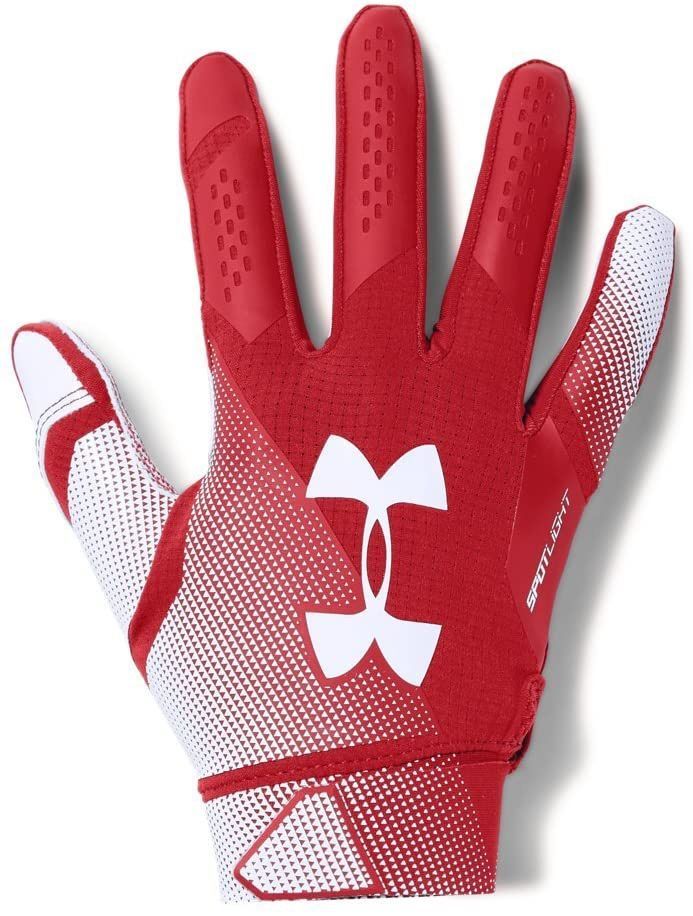 アメフト アンダーアーマー グローブ SPOTLIGHT レッド【新品