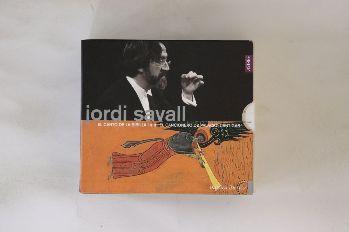 オーストリア5discs CD Jordi Savall El Canto De La Sibilla ?&amp;amp;? El Cancionero De Palacio Cantigas ES9984 ASTREE NAIVE /00480 オーストリア5discs CD Jordi Savall El Canto De La Sibilla