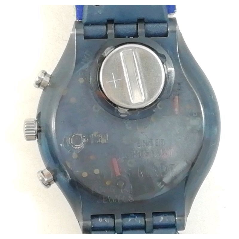 Swatch Chrono サッカー 時計 中古】【送料無料】スウォッチ メンズ クォーツ クロノグラフ