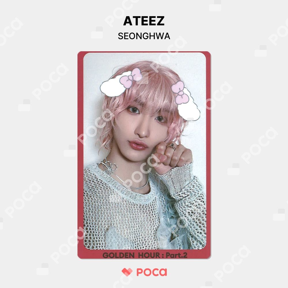 Ateez Kcon ソンファ トレカ 缶バッジ 缶バッチ ソンファ kcon トレカ Ateez Kcon ソンファ トレカ 缶バッジ 缶バッチ