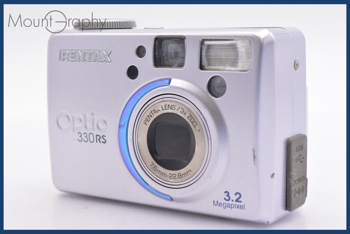 上 ペンタックス PENTAX Optio 330 RS 3x 完動 同梱可 yk2822