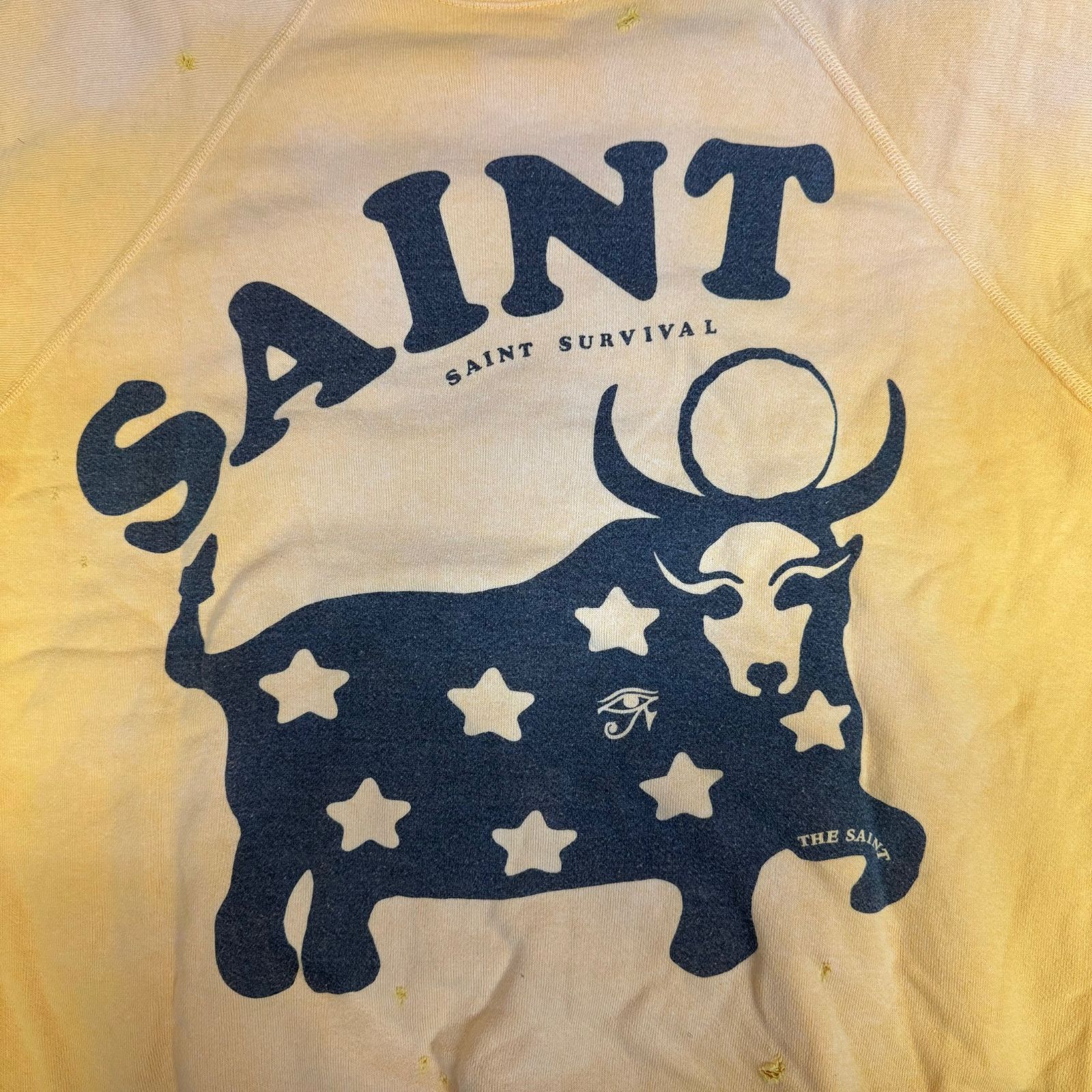 【新品】【L】23AW Saint Michael Crw N SWT COW SAINT Mxxxxxx セントマイケル 23AW COW CRW N SWTスタイル