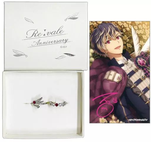 中古】銀製品・指輪・アクセサリー(キャラクター) 百 2連リング Re 