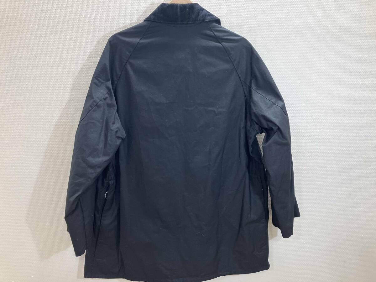 BARBOUR バブアー LWX1412BK71 Beaufort wax オイルジャケット オイルコーティングジャケット ジップアップハーフコート ジャケット 黒 10
