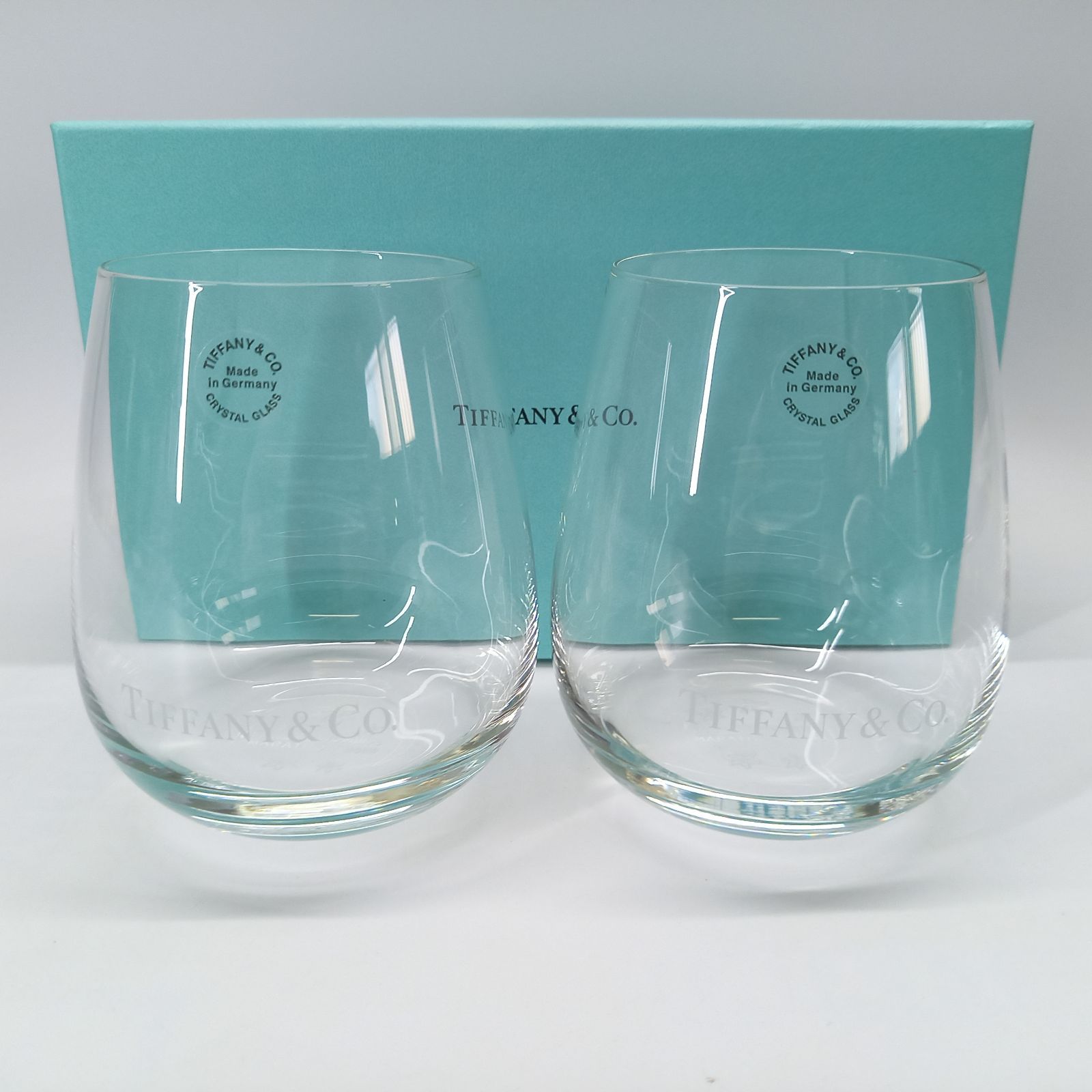 Tiffany & Co. - ティファニー TIFFANY＆Co   TCOロゴグラス　ロゴ ペアグラス ティファニー ロゴグラス 名古屋女子マラソン2020 ペアグラス
