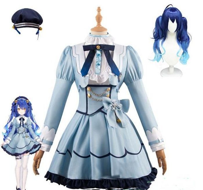 衣装 天宮こころ コスプレ nijisanji vtuber コスプレ 仮装 イベント ハロウィン ドレスcosb05