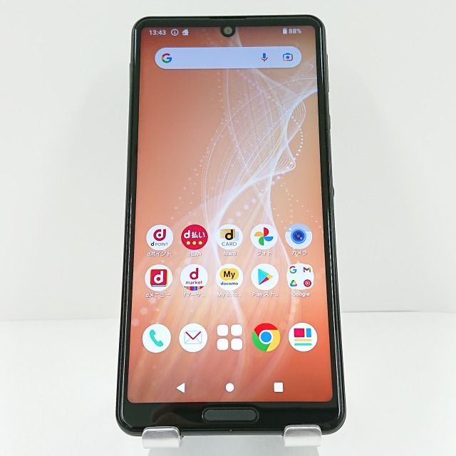 AQUOS sense4 SH-41A ドコモ ブラック 送料無料 本体 c09473