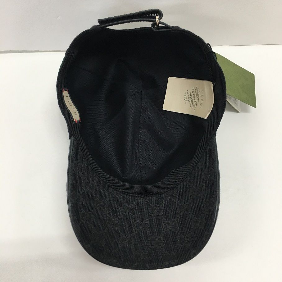 GUCCI グッチ 200035・202291 オリジナルGGキャンバス ベースボールCAP