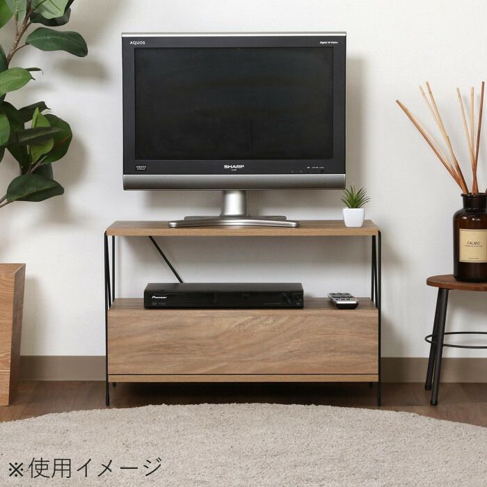 EZBOワイヤー TVラック OAK NA EZBOワイヤー TVラック OAK NA【別送品】 | リビング収納 通販