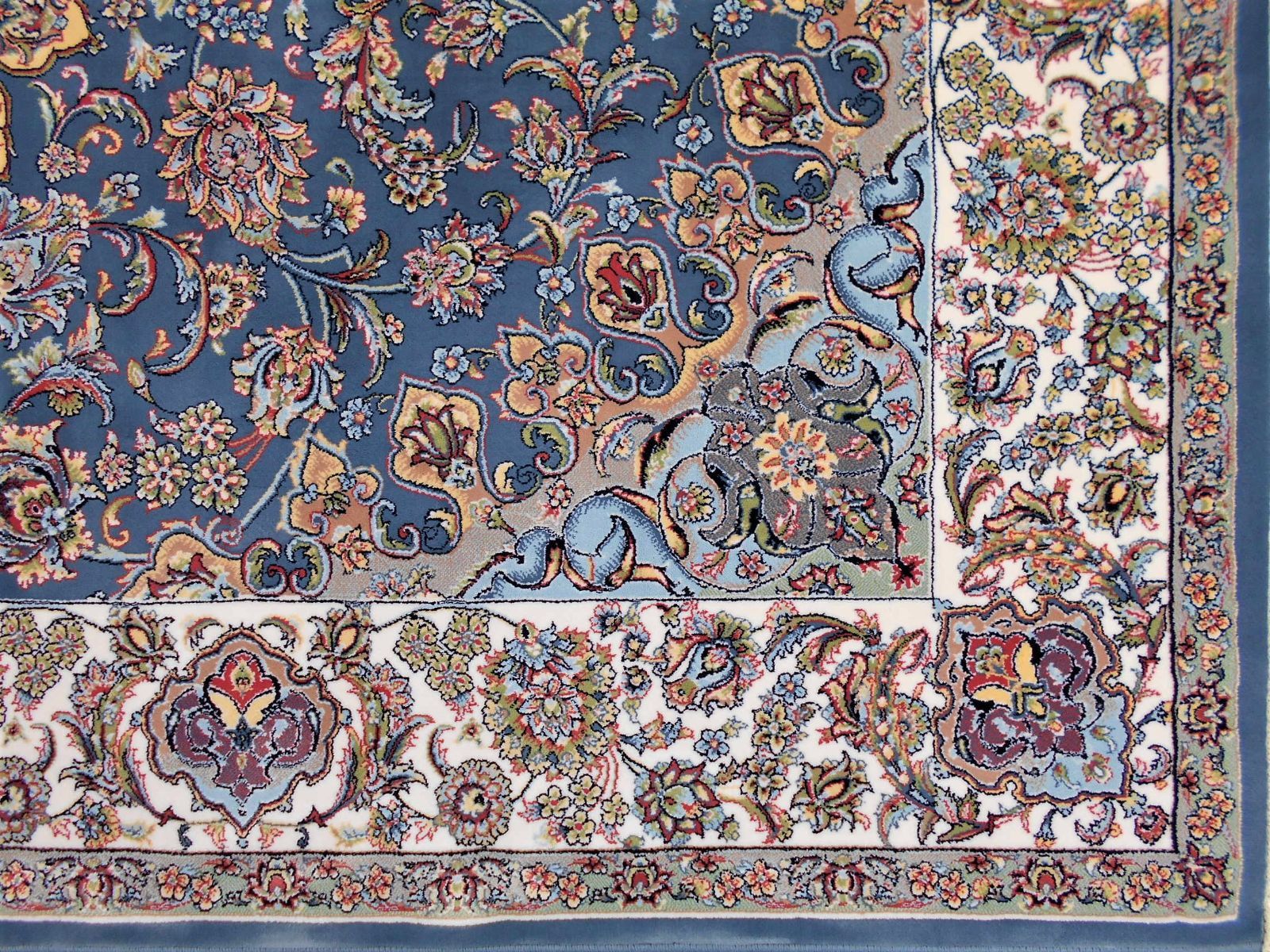 高密度織！イラン産『ナイン 』デザイン絨毯！ 約100×150cm‐201431