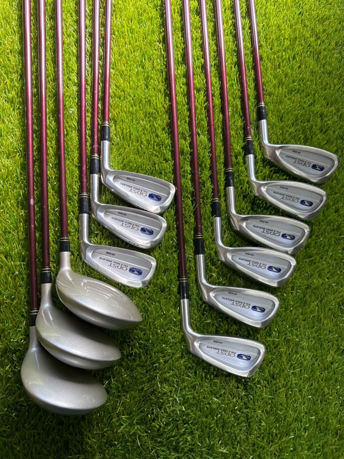 オプスト 男性用 ゴルフクラブ 12本 右 opst OP-2001