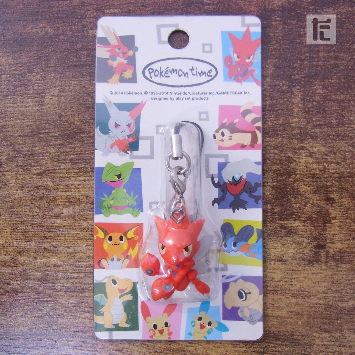 ✨ポケモンタイム ハッサム ストラップ✨ 未開封 ポケモンセンター Pokemon time ハッサム ストラップ