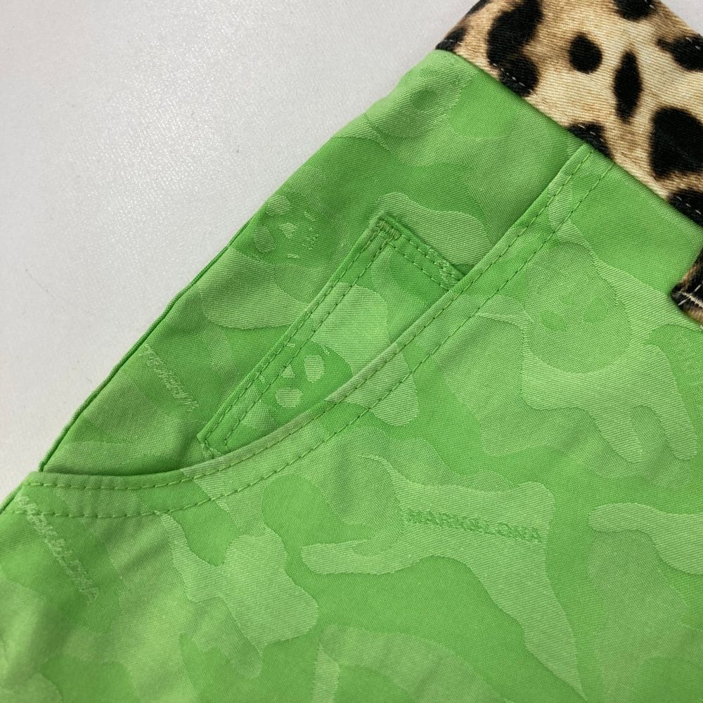 サイズ：M MARK&LONA マークアンドロナ ストレッチスカート レオパード